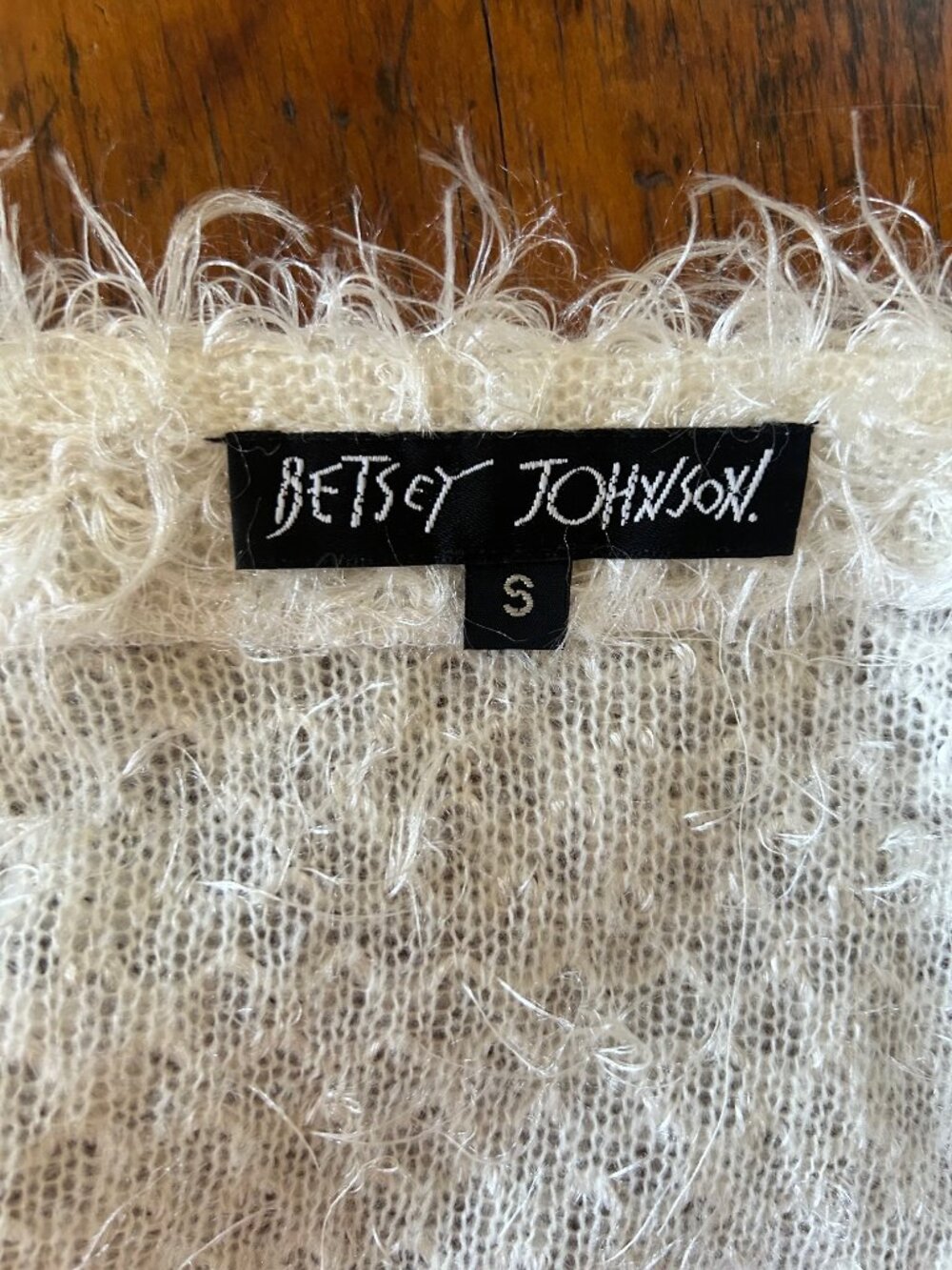 Vintage Betsey Johnson Cropped Cardigan Sweater - Picture 7 of 7